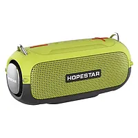 Портативная беспроводная Bluetooth колонка Hopestar A41 PARTY Мощная колонка с хороших звуком и влагозащитой Салатовый