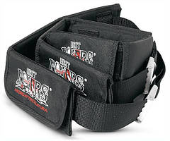 Вантажний пояс з кишенями для дайвінгу Best Divers; 3 кишені; сталева пряжка