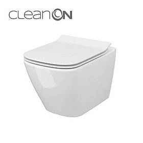 CET Cersanit В220 CITY SQUARE CLEAN ON підвісний із сидінням дюропласт ліфт