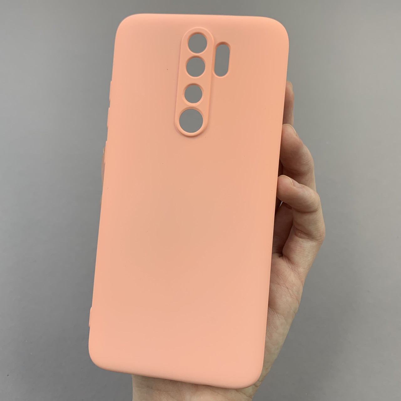 Чохол для Xiaomi Redmi Note 8 Pro силікон кейс з мікрофіброю чохол на сяомі редмі нот 8 про рожевий o3c