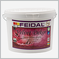 Декоративная краска FEIDAL Velvet Dekor с эффектом бархата