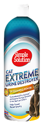 Надпотужний знищувач запахів та видалення плям котячої сечі Simple Solution Cat Extreme 945 мл