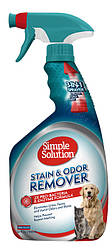 Знищувач запахів та видалення плям органічного походження Simple Solution Stain&Odor Remover спрей 945 мл