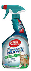 Знищувач запахів та видалення плям органічного походження Simple Solution Cat Stain&Odor Remover 945 мл