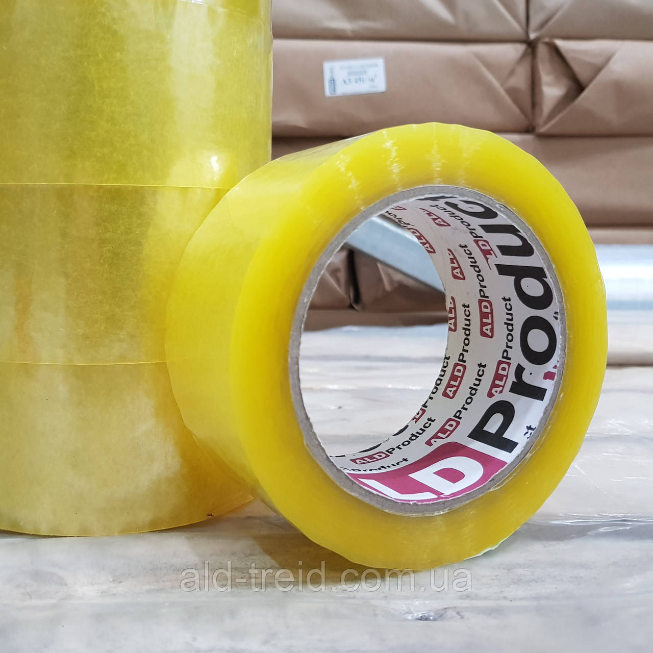 Скотч пакувальний 48*100 (45 мкм) ALD Product (225г)