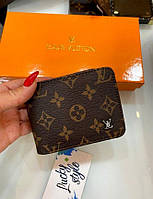 LV портмоне Brown monogram  с логотипом 60008