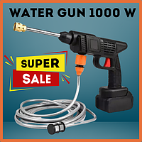 Аккумуляторная мойка высокого давления Water Gun 1000 W для автомобиля, керхер для мойки автомобиля