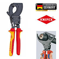 Кабелерез с трещоточным эффектом Knipex 95 36 250 VDE.