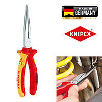 Длинногубцы с режущими кромками Knipex 26 16 200.