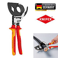 Knipex 95 36 320 Кабелерез с трещеткой.