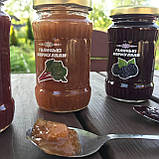 Галицькі мармуляди з бузини, суниці, калини, румбамбару 4х180 мл – набір варення №7, фото 7