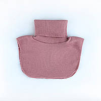 Манишка на шею Luxyart one size для детей и взрослых пудра (KQ-2066)