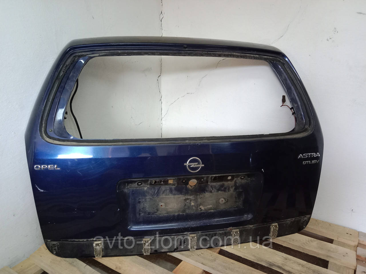 Кришка багажника Opel Astra G, Опель Астра. Універсал. Без скла., фото 1