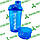 Мультишейкер BioTech BT Wave + Compact 500 мл + 150 мл Синій Shocking Blue, фото 3