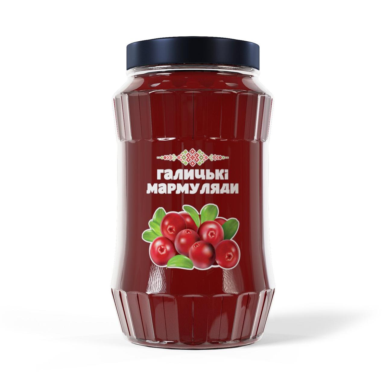 Галицькі мармуляди – варення з брусниці, 180 мл