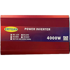 Перетворювач ERYUAN LCD SMART з 12 V на 220 V 4000W, фото 3