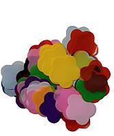 Конфетти Цветочки разноцветные