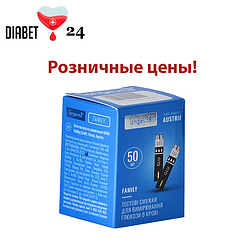 Глюкометри в роздріб Лонгевіта Фемелі (Longevita Family)