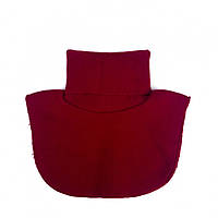 Манишка на шею Luxyart one size для детей и взрослых красный (KQ-2516)
