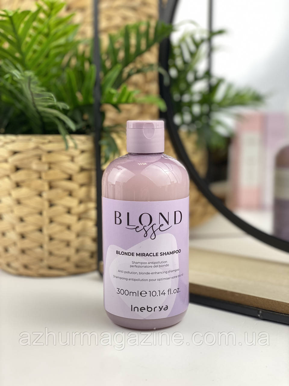 Хелатуючий шампунь для блонду Inebrya Blonde Miracle Shampoo 300мл