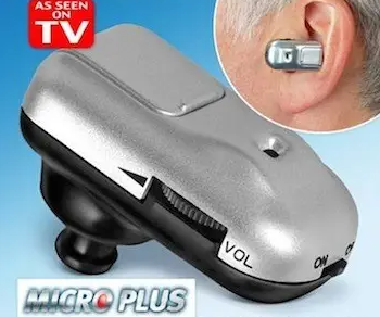 Слуховий апарат – підсилювач слуху Micro Plus