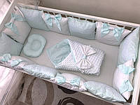 Комплект постельного белья Baby Comfort Грация мятный