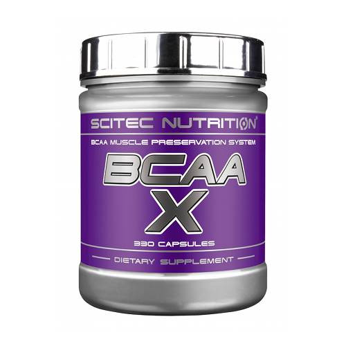 Амінокислоти SCITEC Nutrition BCАA-X 330 капсул