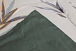 Комплект постільної білизни 200х230 зелений з сірим No Brand 20053, фото 10