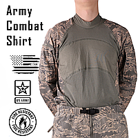 Боевая огнестойкая рубашка, Размер: Large, Type I UBACS, Цвет: ABU Digital Tiger Stripe, US Army Combat Shirt