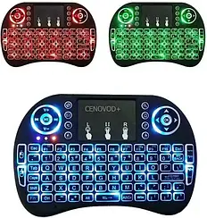 Бездротова мініклавіатура з тачпадом і підсвічуванням G8 EL-I8-LED