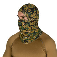 Тактическая военная балаклава Pro Ribana Marpat Brown