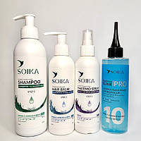 Набір 4в1 для відновлення волосся Soika