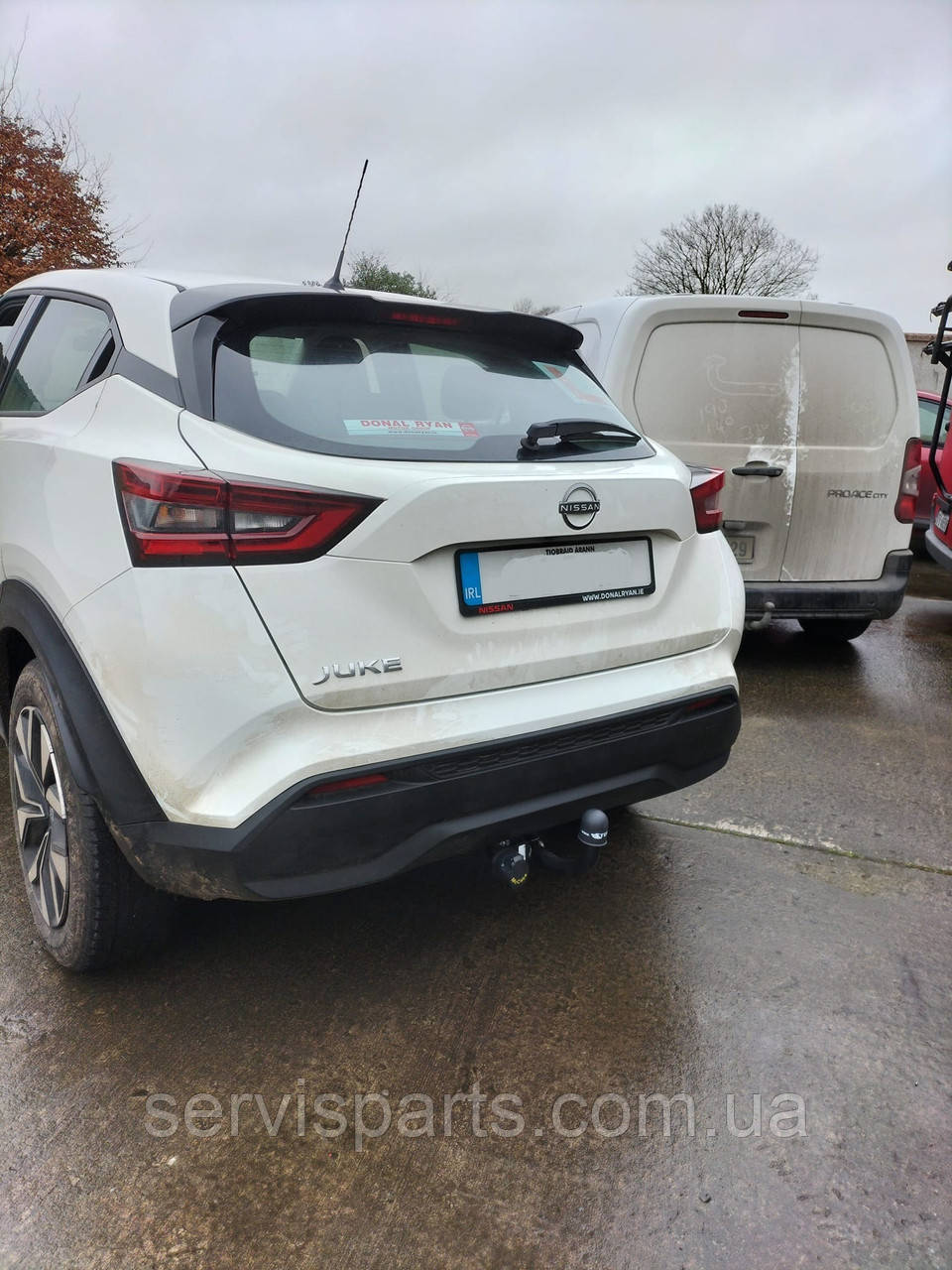 Фаркоп Nissan Juke F16 2019- (Нісан Жук 2) польський на болтах