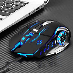 Провідна ігрова комп'ютерна миша з підсвічуванням GAMING MOUSE EL-X1