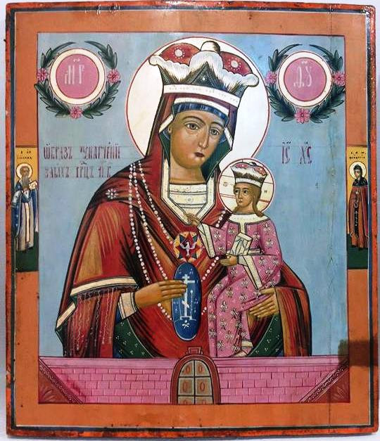 Ікона Пом'якшення злих сердець ХІХ-ий вік