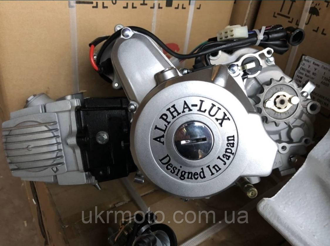 Двигун на мопед 110 куб Альфа Дельта  (механика), фото 1