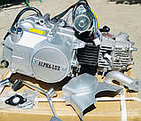 Двигун на мопед 110 куб Альфа Дельта  (механика), фото 3