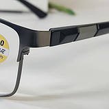 +3.0 Готові чоловічі окуляри для зору блю блокер, фото 3