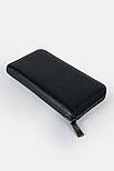 Шкіряний чоловічий гаманець H.T Leather 162-22 чорний, фото 2