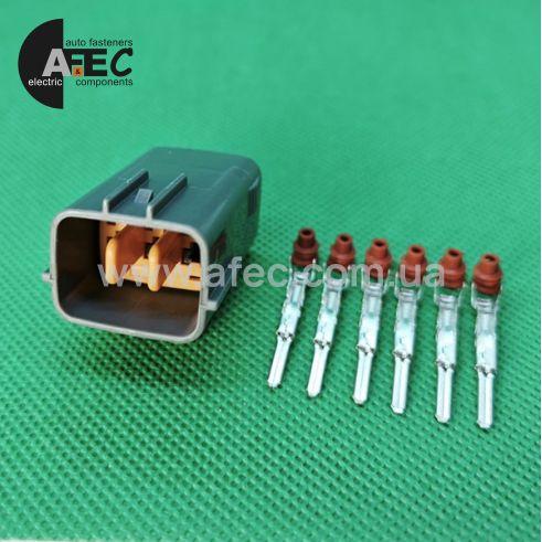 Роз'єм 6- контактний датчик педалі акселератора на Хюндай, Тойота Sumitomo 6195-0024