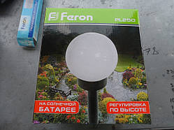Шар Садовый светильник на солнечной батарее / Газонный светильник Feron PL 250