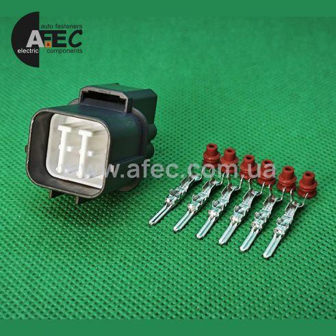 Роз'єм 6- контактний джгута двигуна склопідіймача на Хонда Sumitomo 6181-0074