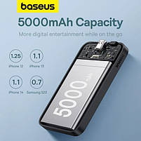 Портативна Батарея Baseus Magnetic Mini 20W 5000mAh, фото 3