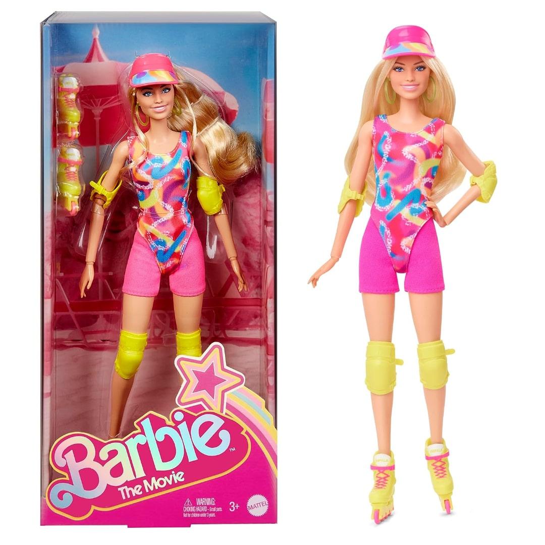 Лялька Барбі на роликах Марго Роббі Barbie Movie Doll Margot Robbie Skating Outfit