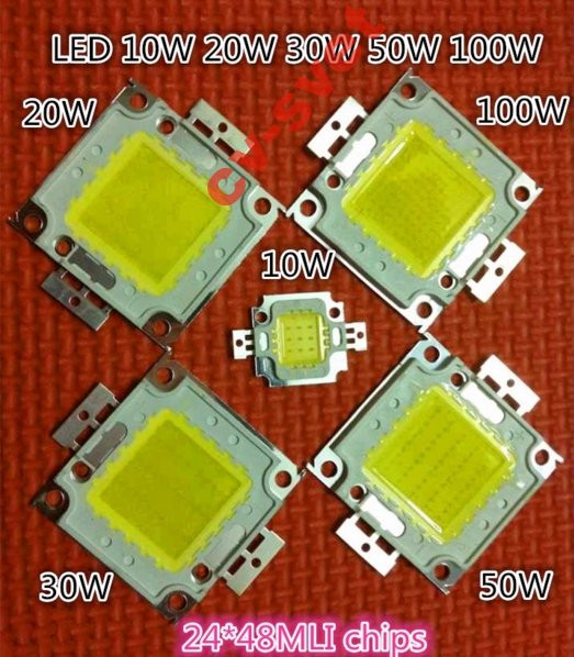 №127 Світлодіод 100w матриця 100w LED Chip 100w Aluminium