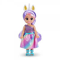 Кукла ZURU Sparkle Girlz Радужный единорог Берри 12 см Разноцветный