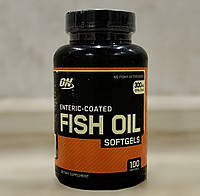 Омега 3 жирные кислоты рыбий жир Optimum Nutrition Fish Oil 100 софт оптимум нутришн фиш оил витамины