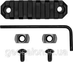 Планка GrovTec для M-LOK на 7 слотов Weaver/Picatinny