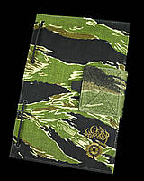 PATCH BOOK Vietnam Tiger Stripe 20х30 cm / COLLABORATION MALVA AMMUNITION x UKRPATCHER