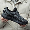 Зимові Чоловічі Кросівки Nike ACG Mounth Low Zip Black / Найк АCГ Моунт Зіп Низькі Чорні, фото 8